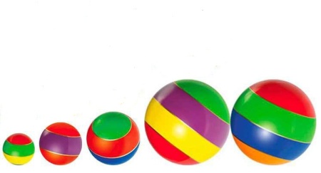 Купить Мячи резиновые (комплект из 5 мячей различного диаметра) в Реутове 